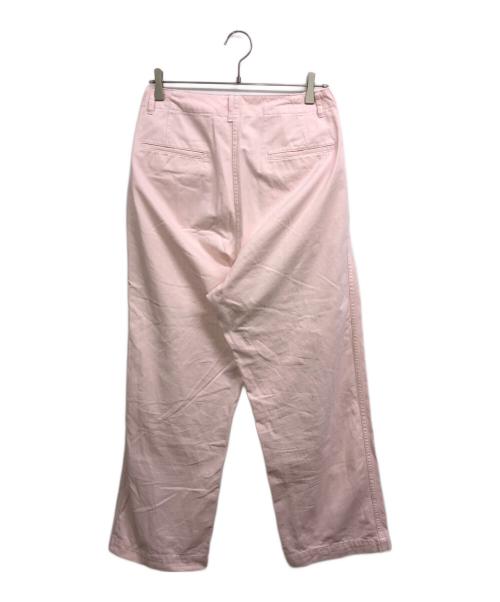 Spick and Span（スピック＆スパン）Spick and Span (スピック＆スパン) チノワイドパンツ ピンク サイズ:40の古着・服飾アイテム