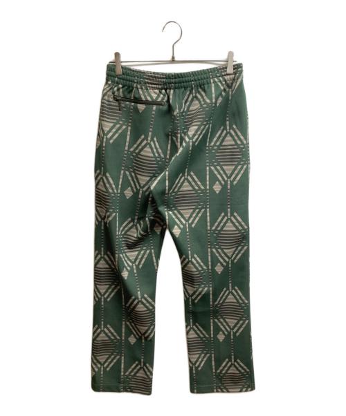 Needles（ニードルズ）Needles (ニードルズ) 総柄トラックパンツ カーキ サイズ:Sの古着・服飾アイテム