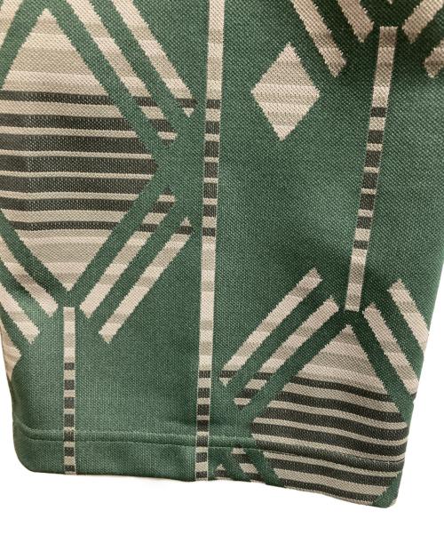 Needles（ニードルズ）Needles (ニードルズ) 総柄トラックパンツ カーキ サイズ:Sの古着・服飾アイテム