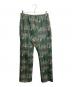 Needles（ニードルズ）の古着「総柄トラックパンツ」｜カーキ