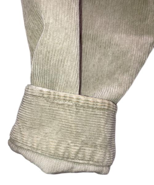 SUPREME（シュプリーム）SUPREME (シュプリーム) 24SS Washed Corduroy Zip Up Shirt ベージュ サイズ:Lの古着・服飾アイテム