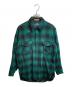 PENDLETON（ペンドルトン）の古着「70s ウールチェックシャツ」｜グリーン