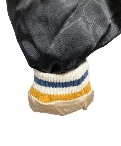 HOUSTON（ヒューストン）HOUSTON (ヒューストン) RAYON SOUVENIR JACKET ブラック サイズ:Lの古着・服飾アイテム