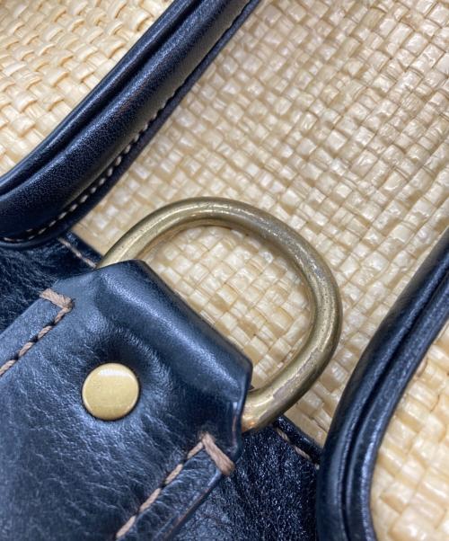 COACH（コーチ）COACH (コーチ) ハンドストローバッグ ベージュの古着・服飾アイテム