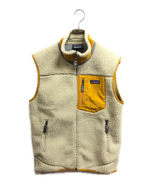 Patagonia（パタゴニア）Patagonia (パタゴニア) CLASSIC RETRO-X VEST アイボリー サイズ:Mの古着・服飾アイテム
