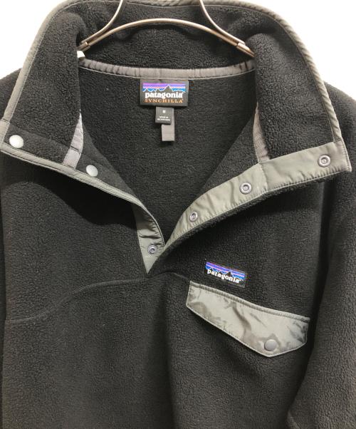Patagonia（パタゴニア）Patagonia (パタゴニア) SYNCH SNAP-T P/O ブラック サイズ:Mの古着・服飾アイテム