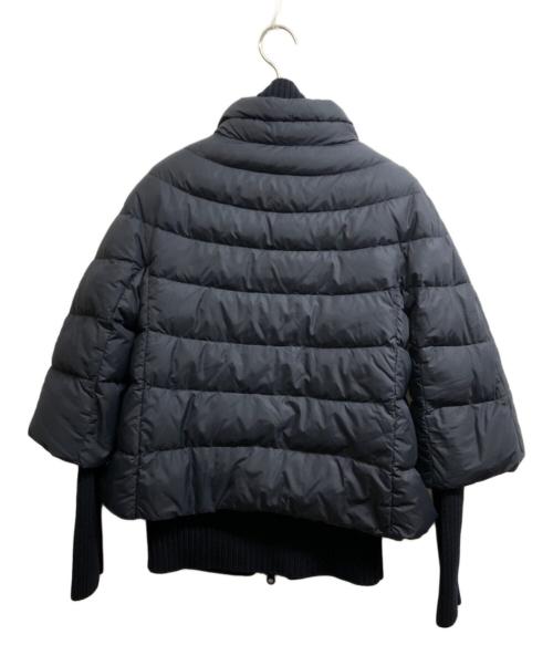 DUVETICA（デュベティカ）DUVETICA (デュベティカ) kathleenレイヤードダウンジャケット ネイビー サイズ:40の古着・服飾アイテム