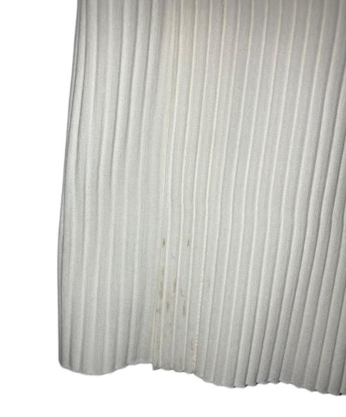 ISSEY MIYAKE me（イッセイ ミヤケ ミー）ISSEY MIYAKE me (イッセイ ミヤケ ミー) プリーツワイドパンツ ホワイト サイズ:FREEの古着・服飾アイテム