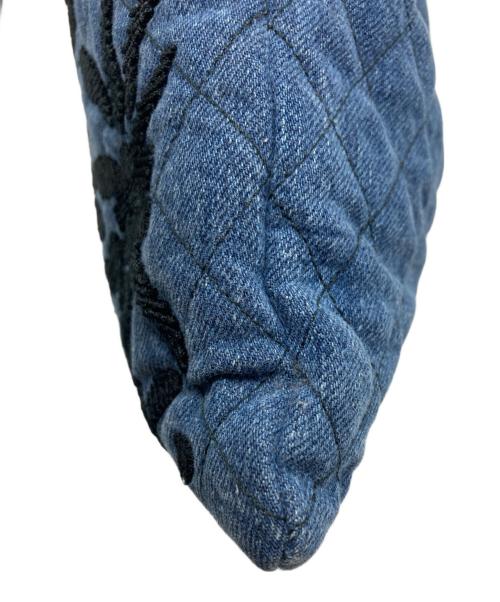 PRADA（プラダ）PRADA (プラダ) デニム巾着ポーチ インディゴの古着・服飾アイテム