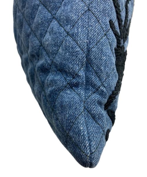 PRADA（プラダ）PRADA (プラダ) デニム巾着ポーチ インディゴの古着・服飾アイテム