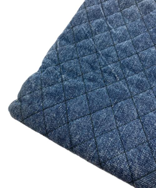 PRADA（プラダ）PRADA (プラダ) デニム巾着ポーチ インディゴの古着・服飾アイテム