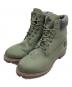 Timberland（ティンバーランド）の古着「FABRIC BOOT GREEN CAMO JACQUARD」｜カーキ