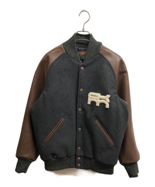 skookum（スクーカム）SKOOKUM (スクーカム) B:MING by BEAMS (ビーミングバイビームス) スタジャン ブラック サイズ:Sの古着・服飾アイテム