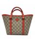 GUCCI（グッチ）の古着「GGスプリーム ハンドバッグ」｜ベージュ×オレンジ