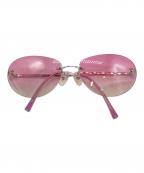 CHANELシャネル）の古着「サングラス」｜ピンク