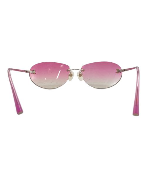 CHANEL（シャネル）CHANEL (シャネル) サングラス ピンク サイズ:59□16 130の古着・服飾アイテム