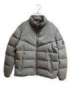 BOSSボス）の古着「防水ジャケット ブラッシュドフランネル」｜グレー