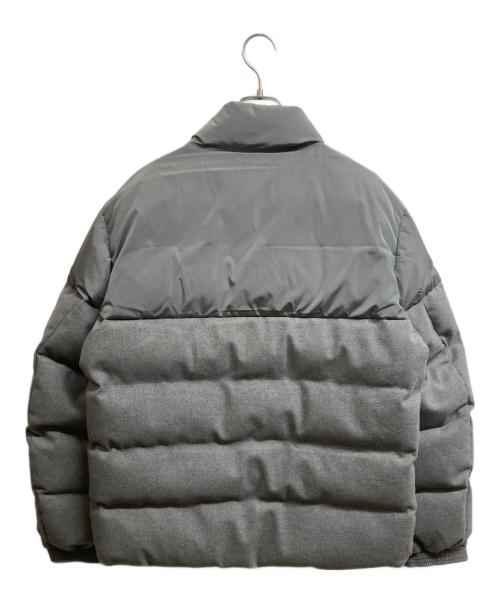 BOSS（ボス）BOSS (ボス) 防水ジャケット ブラッシュドフランネル グレー サイズ:48の古着・服飾アイテム