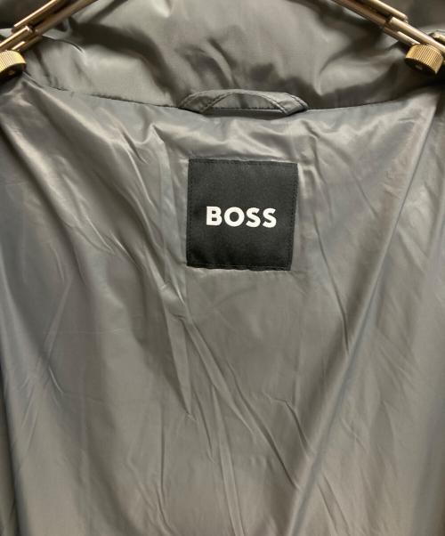 BOSS（ボス）BOSS (ボス) 防水ジャケット ブラッシュドフランネル グレー サイズ:48の古着・服飾アイテム