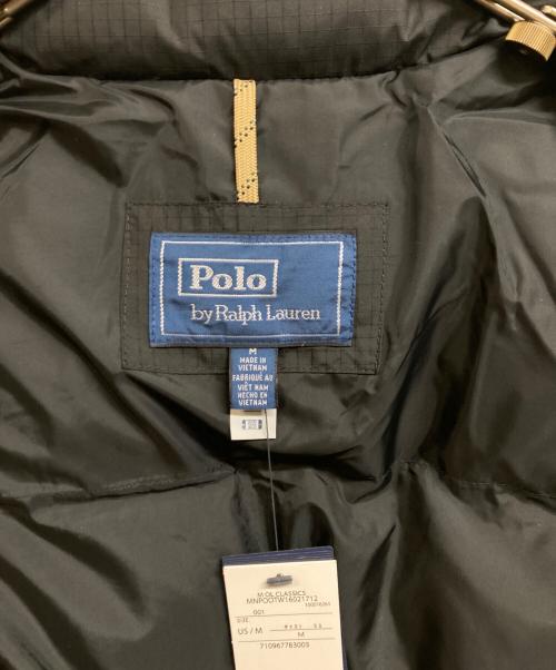 POLO RALPH LAUREN（ポロ・ラルフローレン）POLO RALPH LAUREN (ポロ・ラルフローレン) Wyoming Ripstop Down Jacket ブラック サイズ:M 未使用品の古着・服飾アイテム