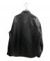 UNITED ARROWS (ユナイテッドアローズ) シープレザーオーバーシャツ ブラック サイズ:M：25000円