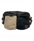 PORTER×arflexポーター×アルフレックス）の古着「コラボボディバッグ」｜ブラック