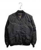 A BATHING APEア ベイシング エイプ）の古着「フライトジャケット」｜ブラック
