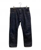 KOJIMA GENESコジマジーンズ）の古着「セルビッチデニムパンツ」｜インディゴ