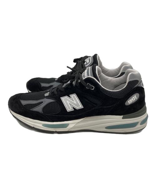 NEW BALANCE（ニューバランス）NEW BALANCE (ニューバランス) U991BK2 ローカットスニーカー ブラック サイズ:9　1/2の古着・服飾アイテム