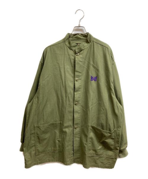 Needles（ニードルズ）Needles (ニードルズ) S.C. ARMY SHIRT グリーン サイズ:Lの古着・服飾アイテム