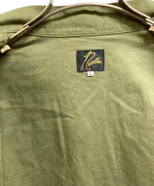 Needles（ニードルズ）Needles (ニードルズ) S.C. ARMY SHIRT グリーン サイズ:Lの古着・服飾アイテム