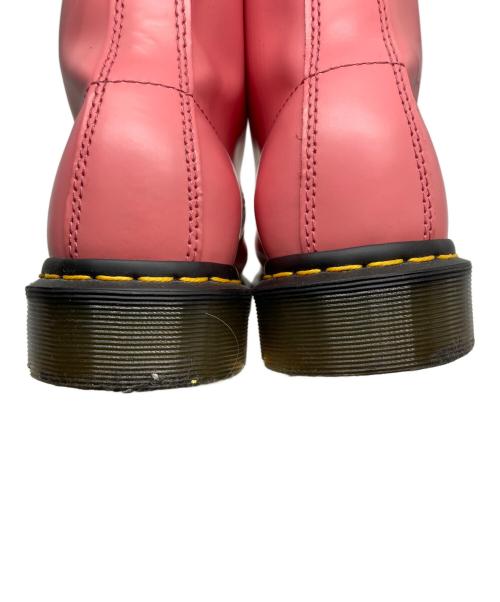 Dr.Martens（ドクターマーチン）Dr.Martens (ドクターマーチン) 8ホールブーツ ピンク サイズ:UK8の古着・服飾アイテム