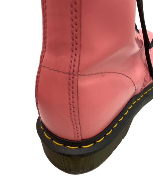 Dr.Martens（ドクターマーチン）Dr.Martens (ドクターマーチン) 8ホールブーツ ピンク サイズ:UK8の古着・服飾アイテム