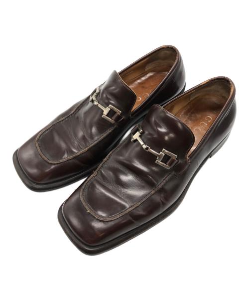 GUCCI（グッチ）GUCCI (グッチ) ホースビットローファー ブラック サイズ:42　2/1の古着・服飾アイテム
