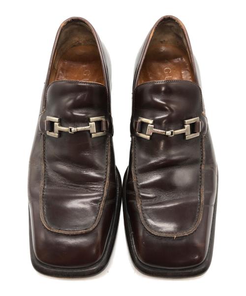 GUCCI（グッチ）GUCCI (グッチ) ホースビットローファー ブラック サイズ:42　2/1の古着・服飾アイテム