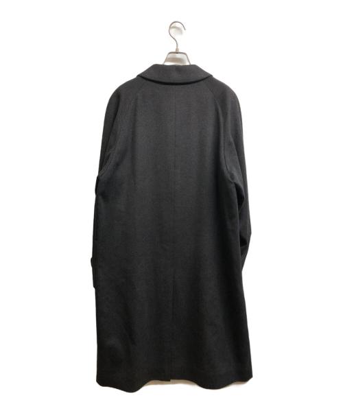 CHAPS（チャップス）CHAPS (チャップス) カシミヤステンカラーコート ブラック サイズ:LLの古着・服飾アイテム