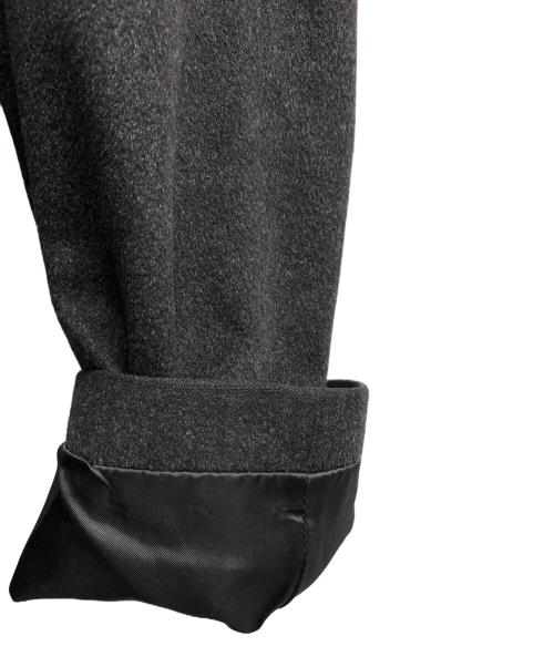 CHAPS（チャップス）CHAPS (チャップス) カシミヤステンカラーコート ブラック サイズ:LLの古着・服飾アイテム