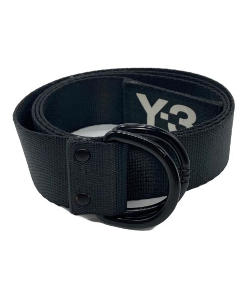 Y-3（ワイスリー）Y-3 (ワイスリー) ベルト ブラックの古着・服飾アイテム