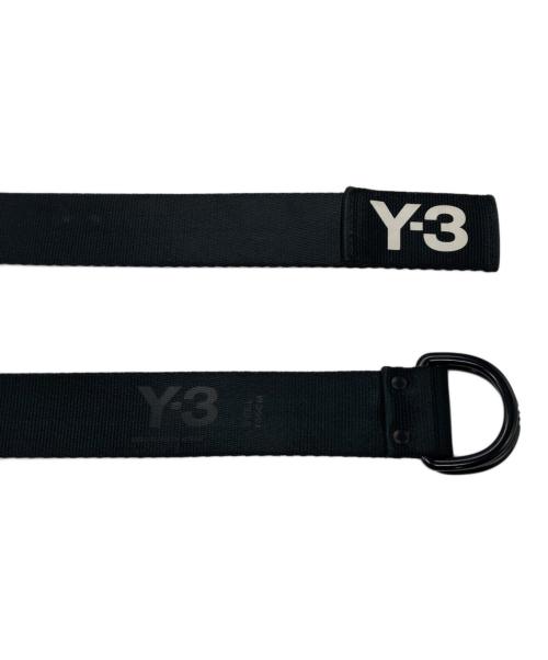 Y-3（ワイスリー）Y-3 (ワイスリー) ベルト ブラックの古着・服飾アイテム