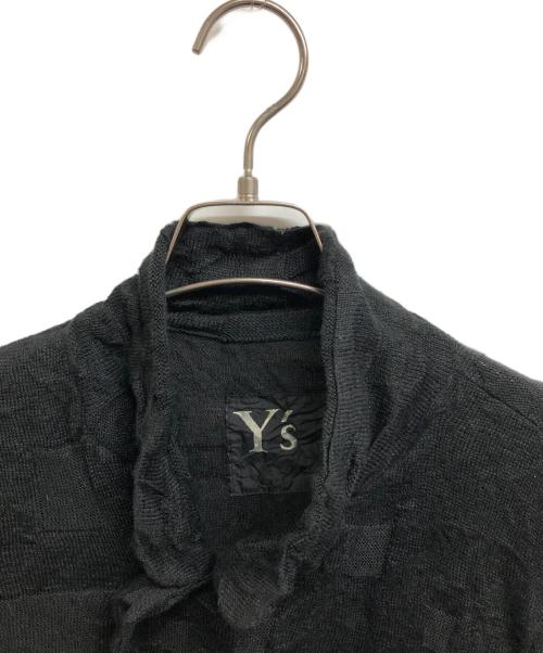 Y's（ワイズ）Y's (ワイズ) ニットカーディガン ブラック サイズ:2の古着・服飾アイテム