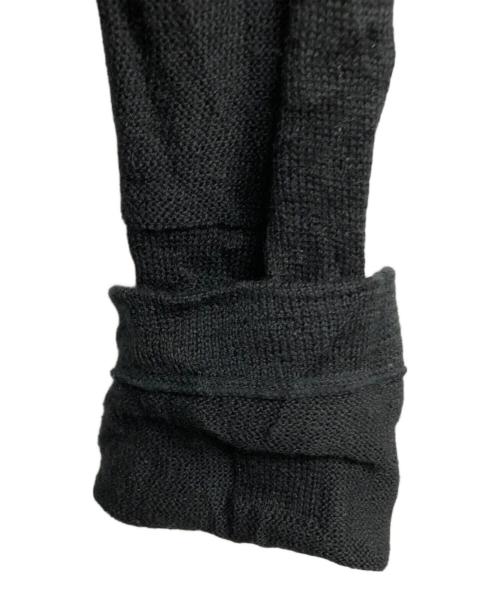 Y's（ワイズ）Y's (ワイズ) ニットカーディガン ブラック サイズ:2の古着・服飾アイテム