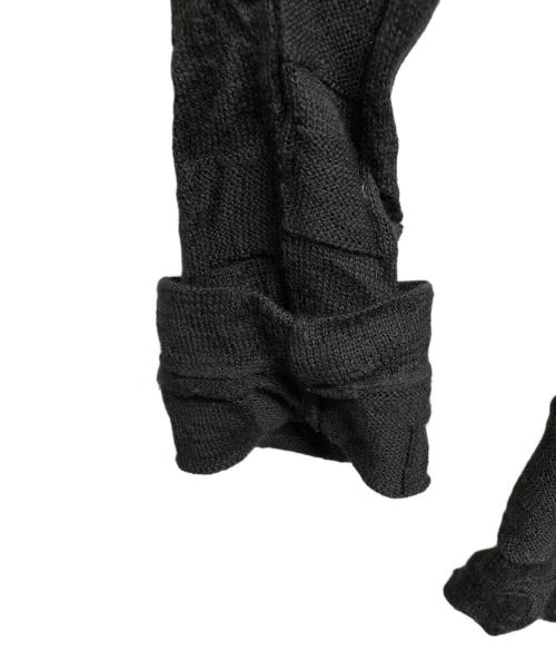 Y's（ワイズ）Y's (ワイズ) ニットカーディガン ブラック サイズ:2の古着・服飾アイテム