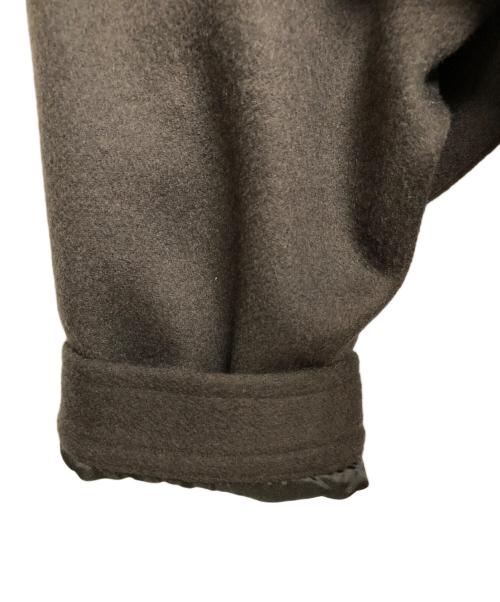 Lui's（ルイス）Lui's (ルイス) ビーバーメルトンZIPブルゾン ブラウン サイズ:Mの古着・服飾アイテム