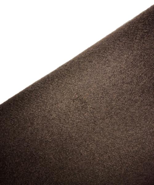 Lui's（ルイス）Lui's (ルイス) ビーバーメルトンZIPブルゾン ブラウン サイズ:Mの古着・服飾アイテム