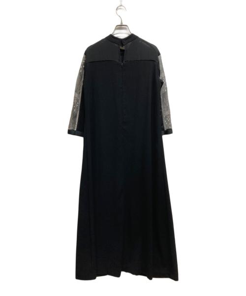 MURRAL（ミューラル）MURRAL (ミューラル) Framed flower dress ブラック サイズ:1の古着・服飾アイテム