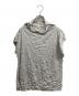 me ISSEY MIYAKE（ミーイッセイ ミヤケ）の古着「しわ加工 メレンゲTシャツ」｜グレー