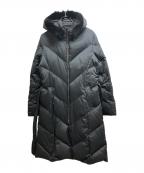 icBアイシービー）の古着「ブルーフォックスファーダウンコート」｜ブラック