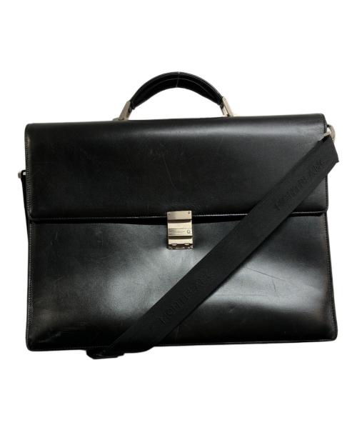 MONTBLANC（モンブラン）MONTBLANC (モンブラン) 2WAYブリーフケース ブラックの古着・服飾アイテム
