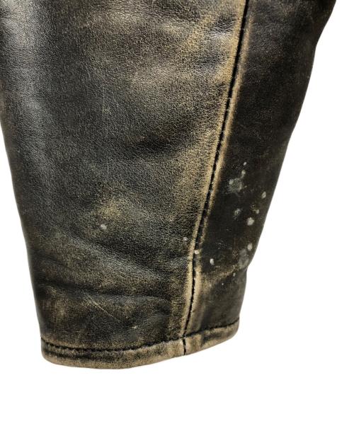 HARLEY-DAVIDSON（ハーレーダビッドソン）HARLEY-DAVIDSON (ハーレーダビッドソン) シングルレザーライダースジャケット ブラック サイズ:Sの古着・服飾アイテム