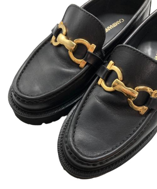 Caminando（カミナンド）Caminando (カミナンド) BIT LOAFER ブラック サイズ:6の古着・服飾アイテム